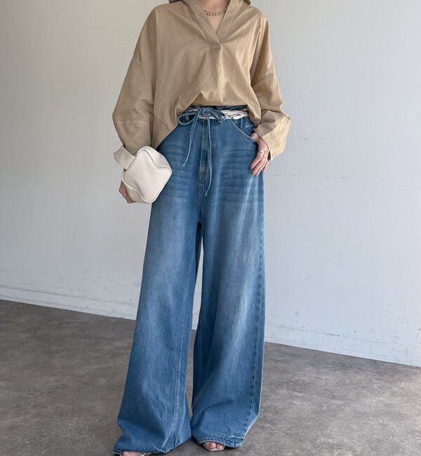  「シアーリネンスキッパーシャツ」|シャツ・ブラウス|