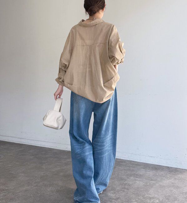  「シアーリネンスキッパーシャツ」|シャツ・ブラウス|