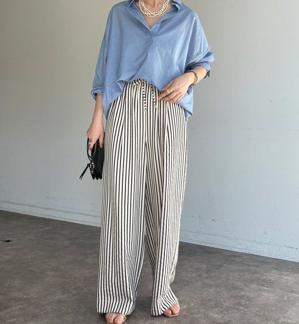  「シアーリネンスキッパーシャツ」|シャツ・ブラウス|