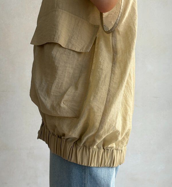  「シアーサファリシャツベスト」|ベスト・ジレ|