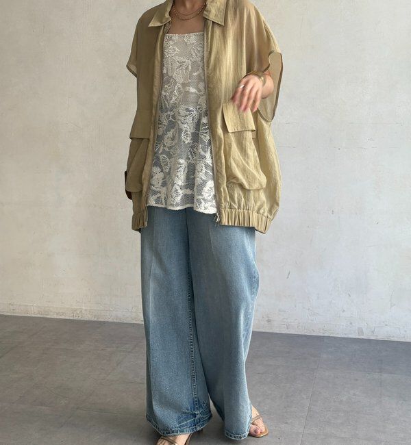  「シアーサファリシャツベスト」|ベスト・ジレ|