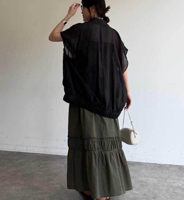  「シアーサファリシャツベスト」|ベスト・ジレ|