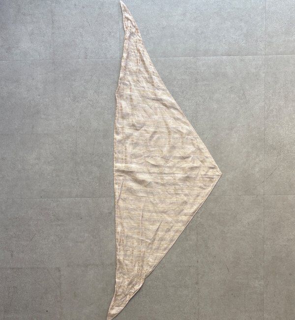  「リネン混ストライプストール付パンツ」|チノ|