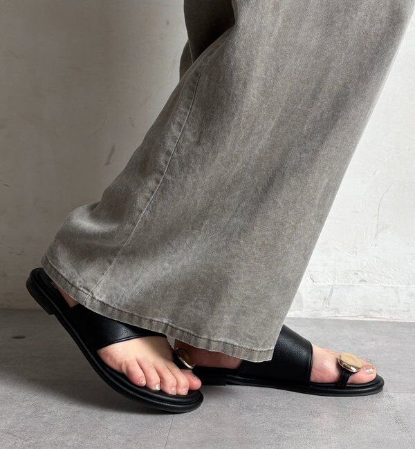  「GOLDモチーフトングサンダル」|その他|