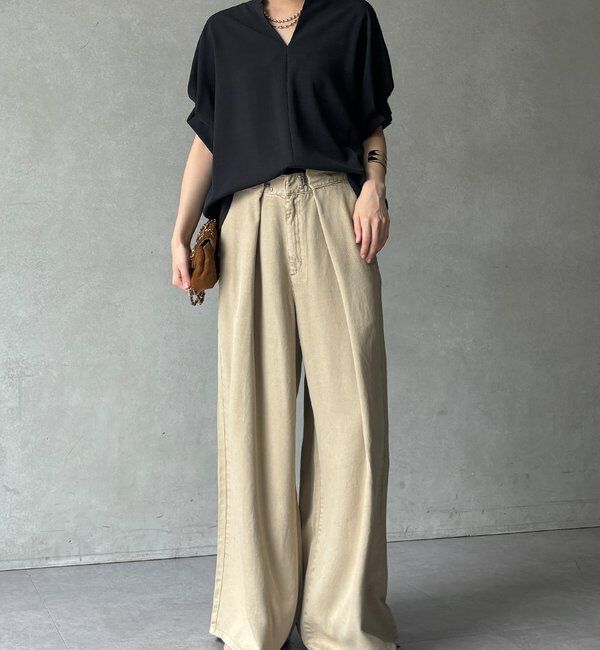  「【WEB限定】接触冷感スキッパーシャツ」|シャツ・ブラウス|