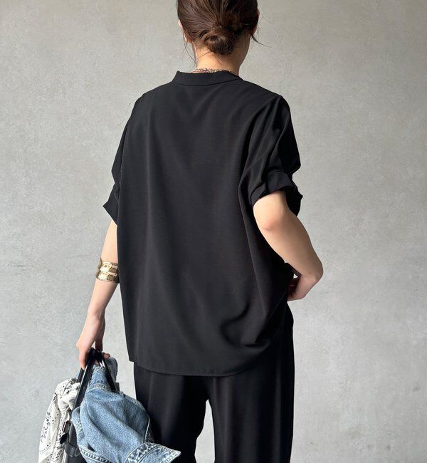  「【WEB限定】接触冷感スキッパーシャツ」|シャツ・ブラウス|