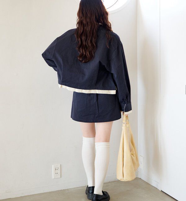  「【WEB先行/SETUP対応】レイヤードショートシャツジャケット」|その他|