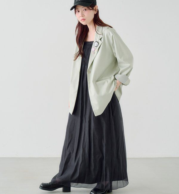  「【バッジ４点SET/ロングシーズン◎】バッジ付きジャケット」|テーラードジャケット|