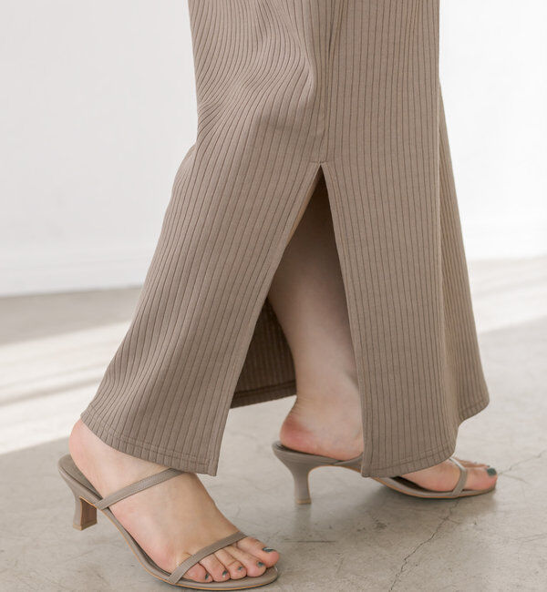  「【マイナス3kg/レビュー高評価☆】2WAYリブタンクワンピース」|ワンピース|