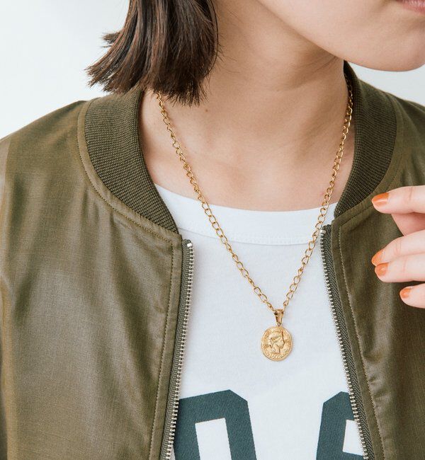  「【R.good(アールドットグッド)】コインロングネックレス」|ネックレス|