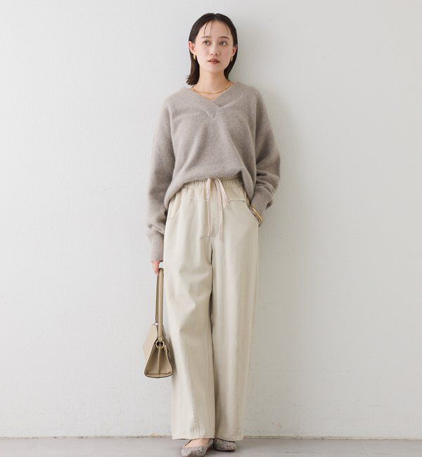  「【エッジの効いた足元に】パイソン柄フラットパンプス」|パンプス|