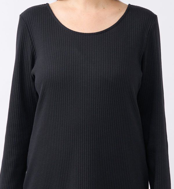  「【全骨格細見え】NEW2WAYロングリブワンピース」|ワンピース|