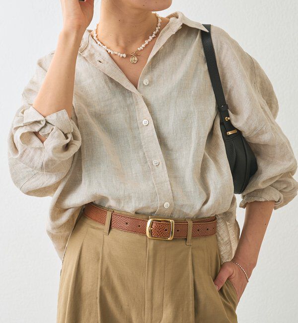  「【華やかな印象に】プレート付きパールショートネックレス」|ブローチ・コサージュ|