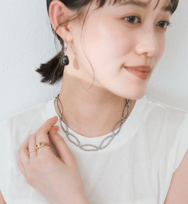  「予約【R.good(アールドットグッド)】シェイプチェーンネックレス」|ネックレス|