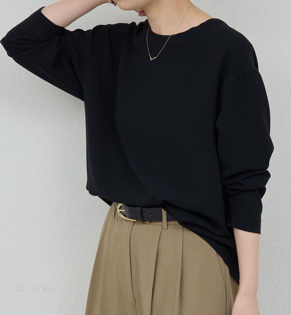  「【新色登場！】バックスリットブラウスT」|シャツ・ブラウス|