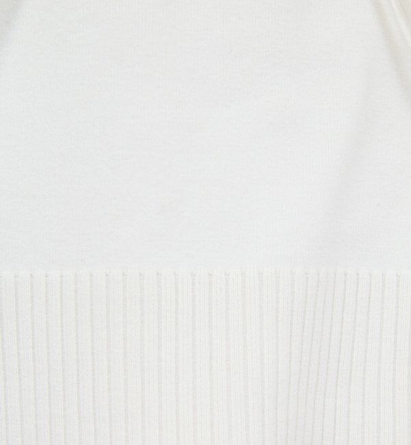  「【CHIKAコラボ】【着やせ&times;時短おしゃれ】タイ付き総針Vネックニット」|ニット・セーター|