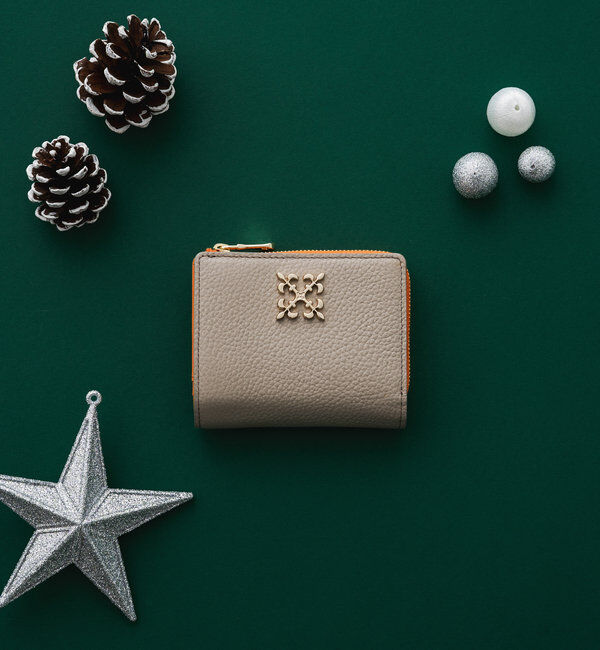  「モノグラムプレートハーフウォレット」|財布|