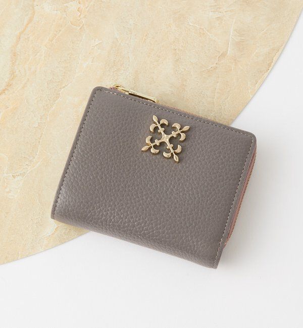  「モノグラムプレートハーフウォレット」|財布|グレーその他1