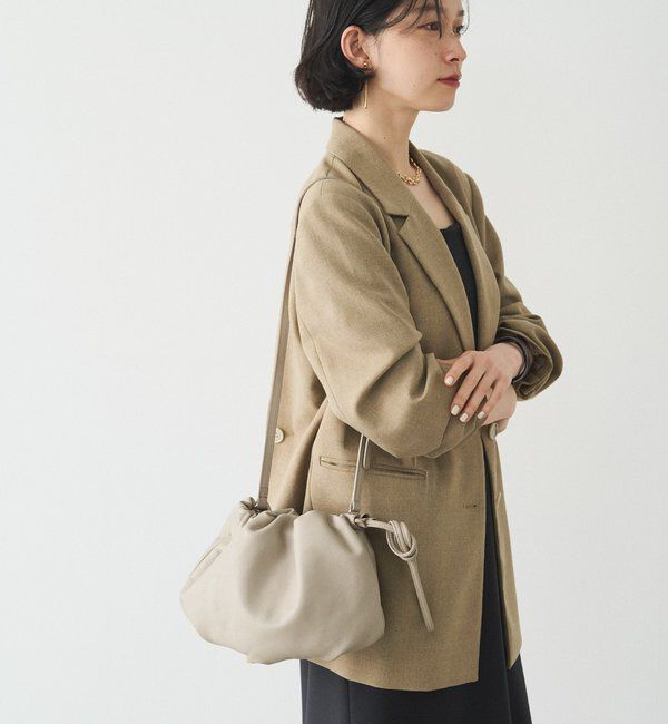  「レザー巾着4WAYショルダーバッグ」|ショルダー・メッセンジャー|