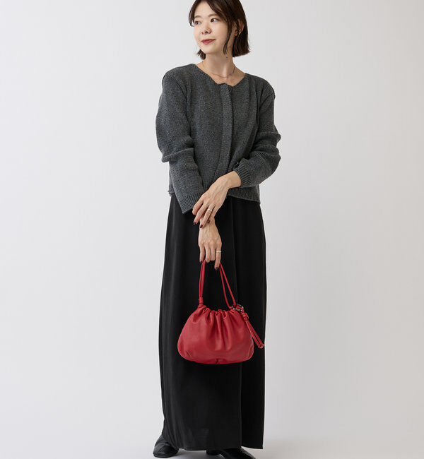  「レザー巾着4WAYショルダーバッグ」|ショルダー・メッセンジャー|