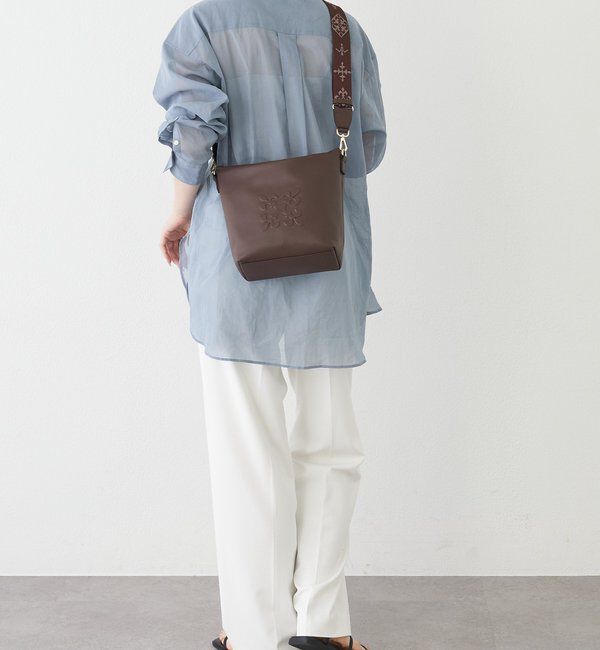  「《WEB限定》スタンダードミニショルダーバッグ <エンボスモノグラム>」|ショルダー・メッセンジャー|