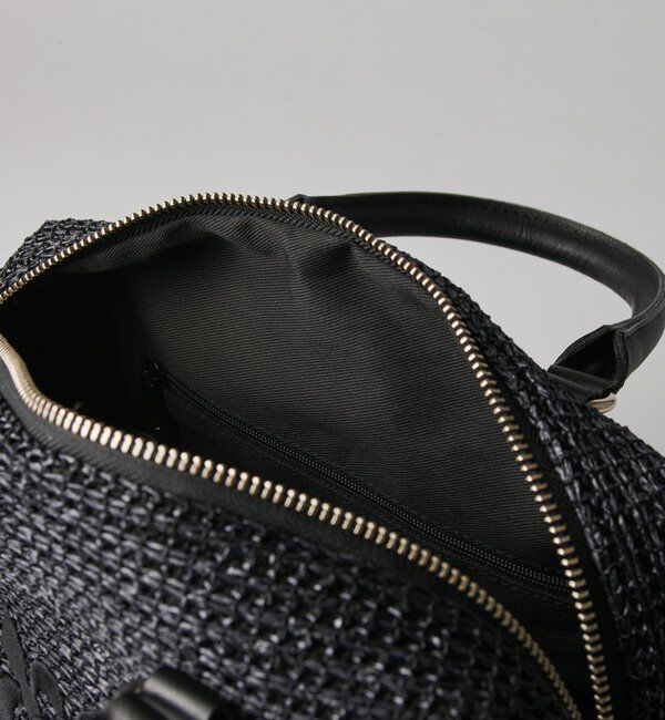  「ナイロンラフィアミニボストンバッグ」|ボストンバッグ|