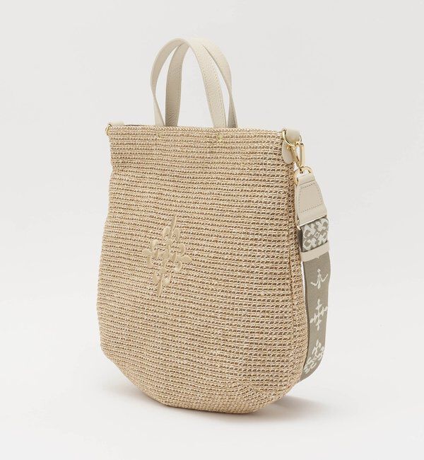  「《WEB限定》スリム2WAYトートバッグ <ナイロンラフィア>」|トートバッグ|