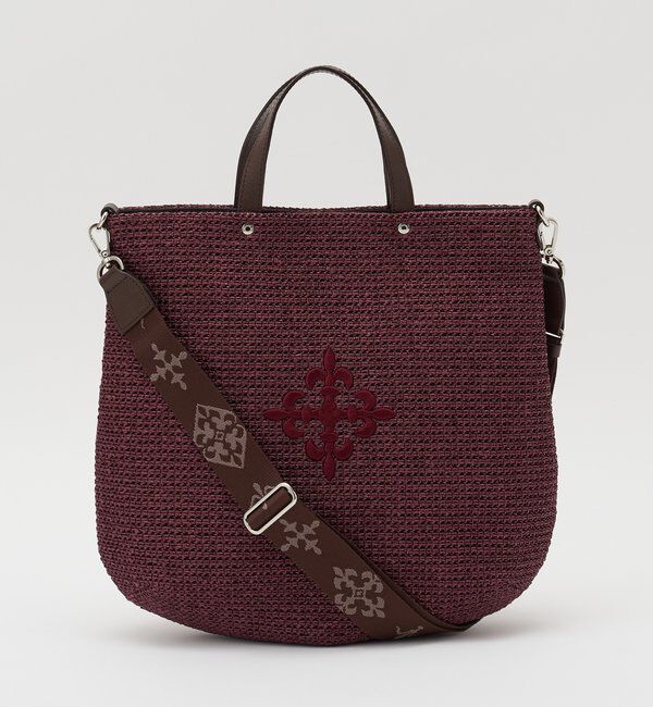  「《WEB限定》スリム2WAYトートバッグ <ナイロンラフィア>」|トートバッグ|