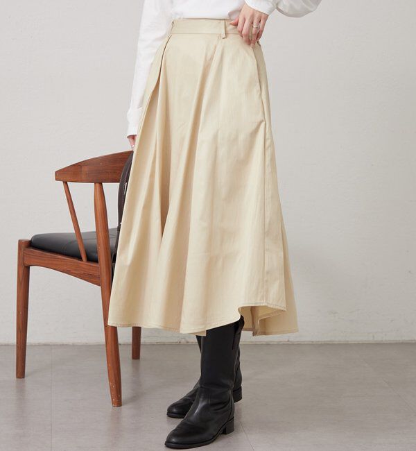  「フレアミドルスカート」|スカート|