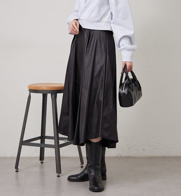  「フレアミドルスカート」|スカート|