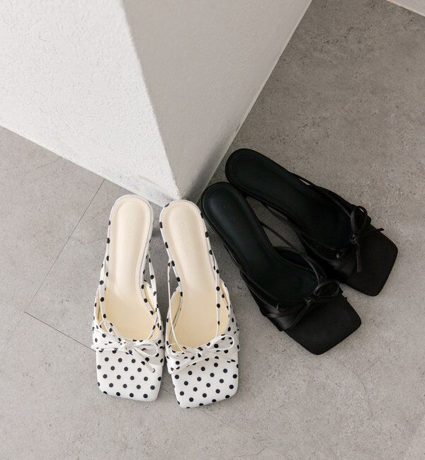  「スクエアトゥリボンパンプス」|その他|