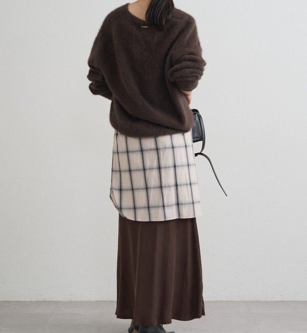  「FURカシミヤVニット」|ニット・セーター|