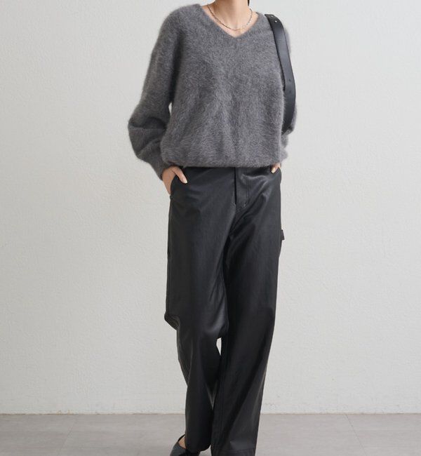  「FURカシミヤVニット」|ニット・セーター|