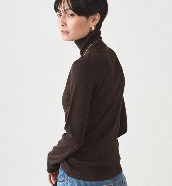  「BASICタートルニット」|ニット・セーター|