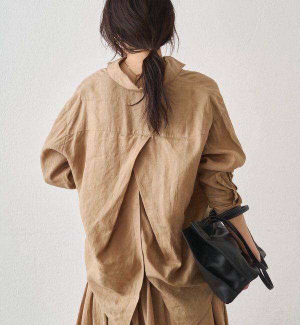  「リネンバックタイシャツ」|シャツ・ブラウス|