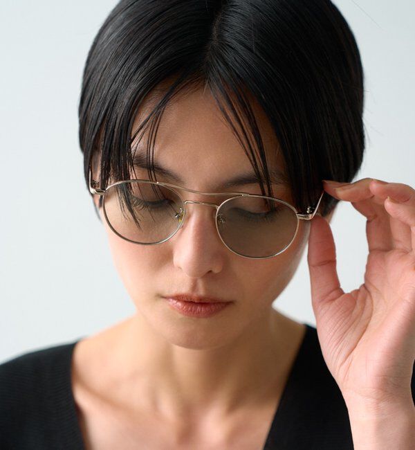  「【GALENA/ガレナ】ダブルブリッジボストンサングラス」|サングラス|