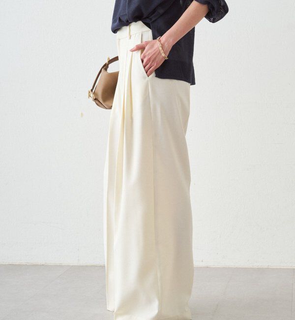  「NEW2タックワイドパンツ」|チノ|