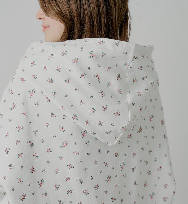  「花柄ルーズパーカー」|パーカー|