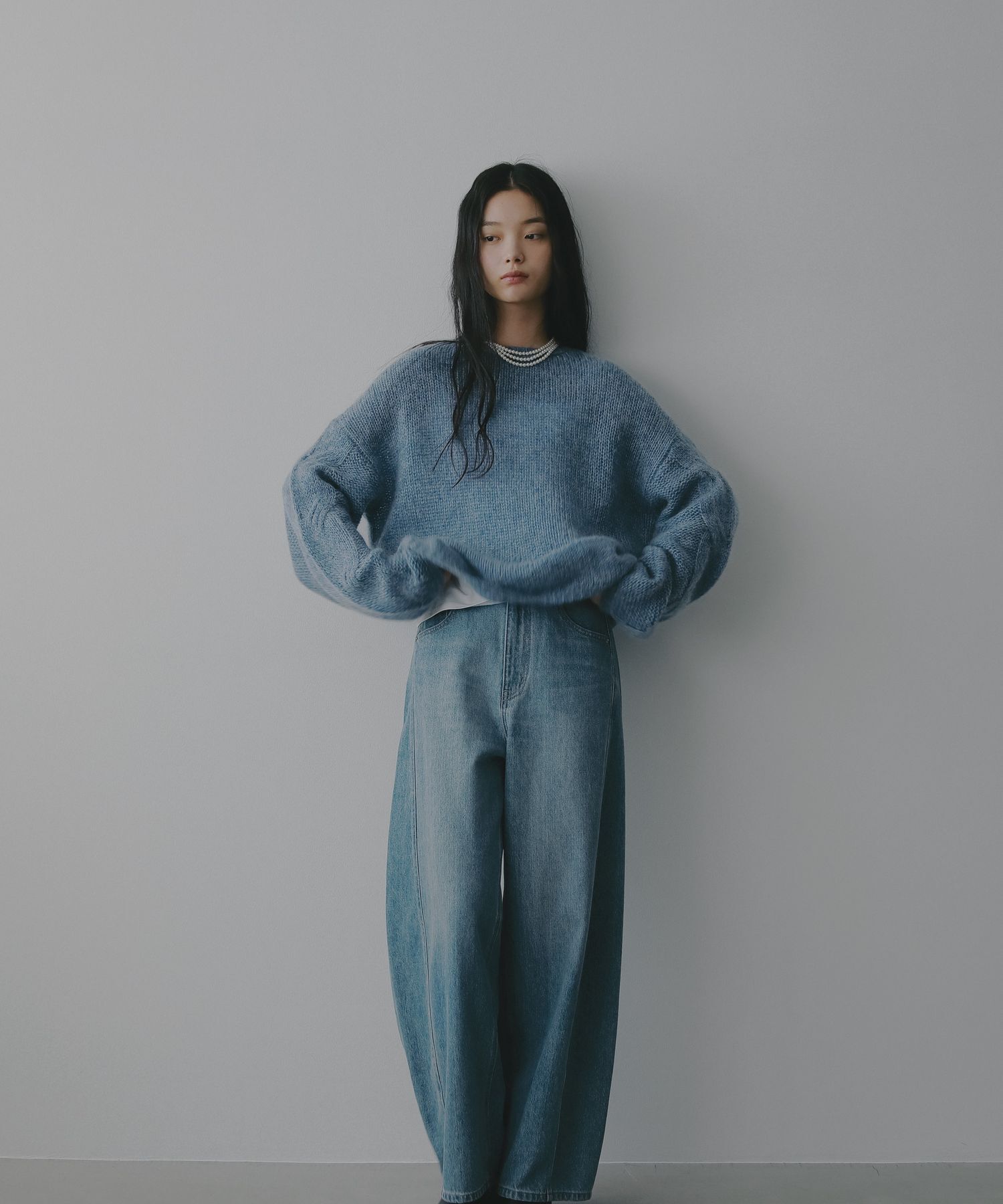 A part by 「モヘアケーブルニットプルオーバー」|ニット・セーター|