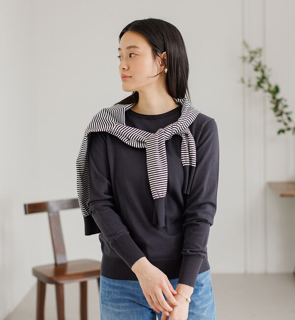 collex「SUVINコットンプルオーバー」|ニット・セーター|