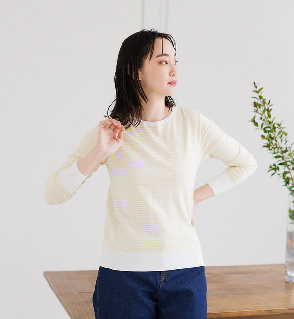 collex「SUVINコットンプルオーバー」|ニット・セーター|