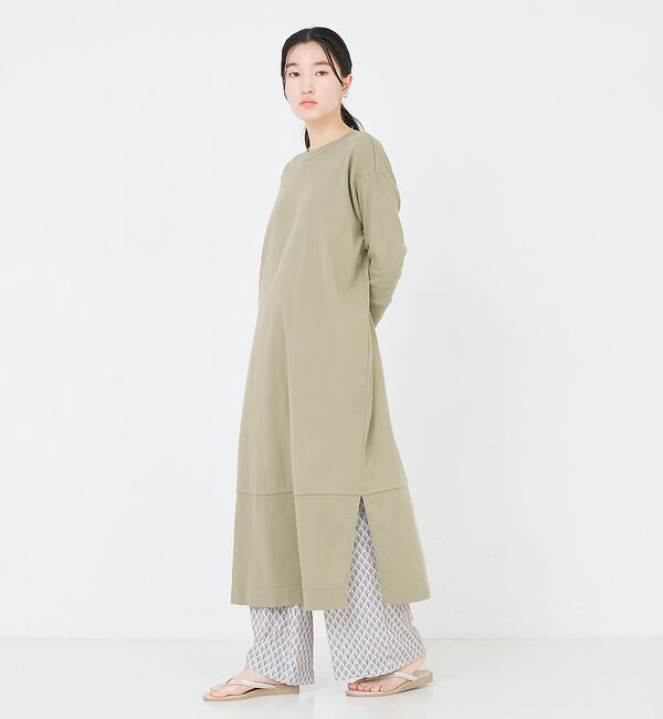 collex「【轟木節子さん&times;BIWACOTTON&times;collex】BIWACOTTON Tドレ」|ワンピース|