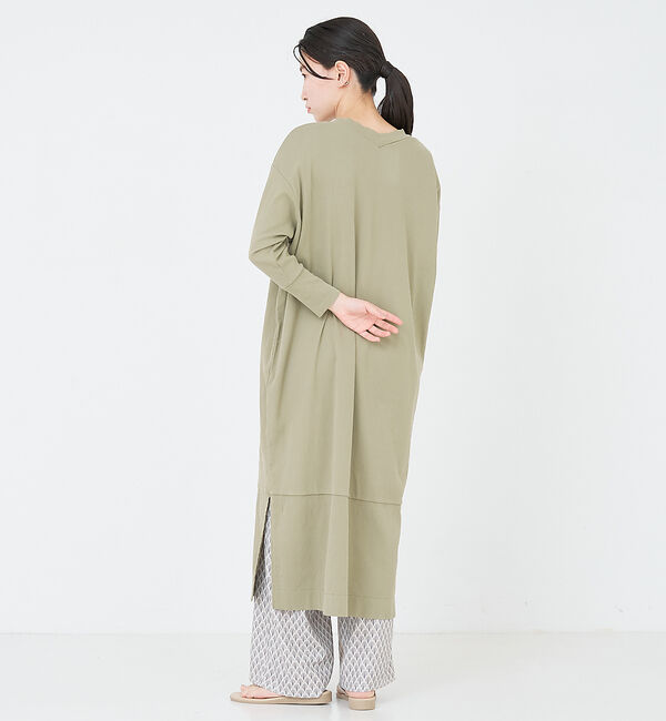 collex「【轟木節子さん&times;BIWACOTTON&times;collex】BIWACOTTON Tドレ」|ワンピース|