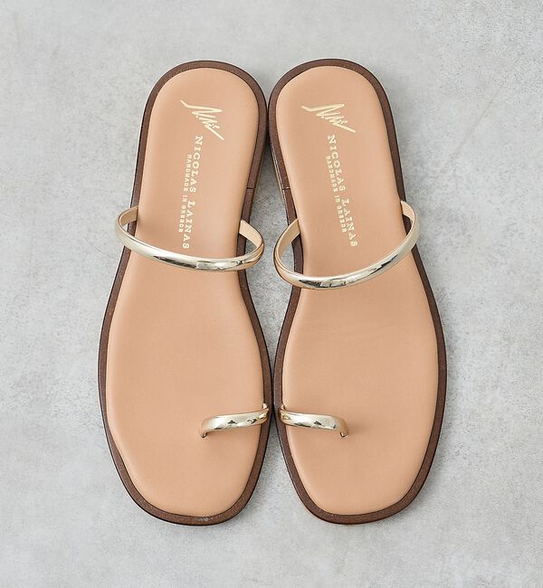 collex「【NICOLAS LAINAS/ニコラスライナス】フラットサンダル【予約】」|サンダル|