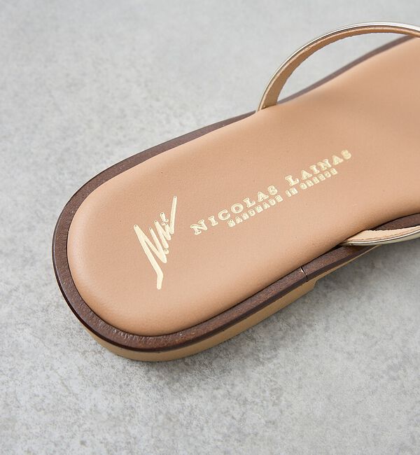 collex「【NICOLAS LAINAS/ニコラスライナス】フラットサンダル【予約】」|サンダル|