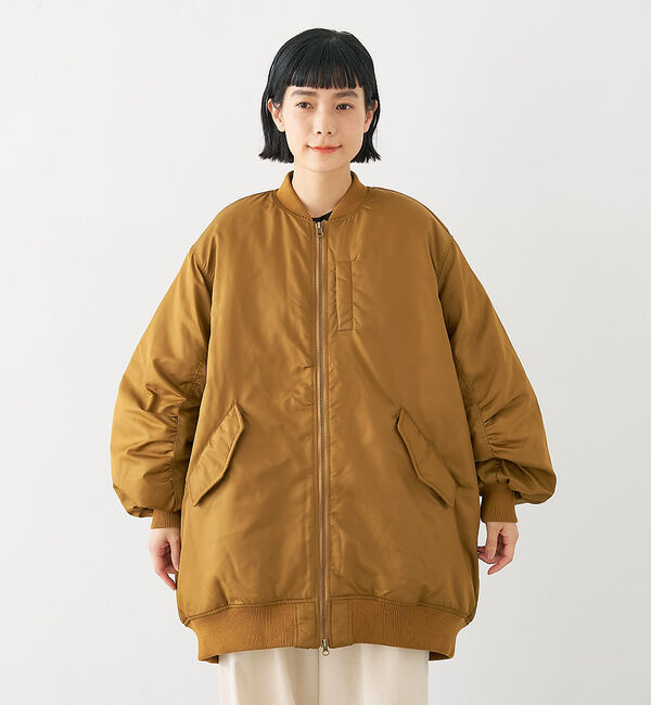 collex「ナイロンツイル中綿ブルゾン」|ブルゾン・スタジャン|
