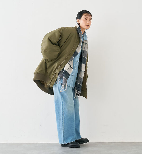 collex「ナイロンツイル中綿ブルゾン」|ブルゾン・スタジャン|