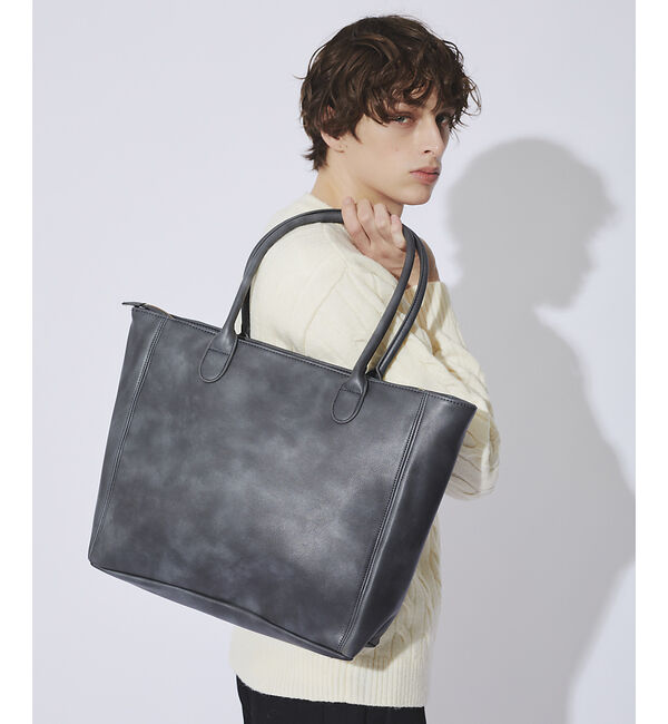 ABAHOUSE「【展開店舗限定】ネオレザー トートバッグ」|トートバッグ|