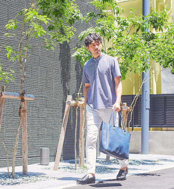 ABAHOUSE「【展開店舗限定】ネオレザー トートバッグ」|トートバッグ|