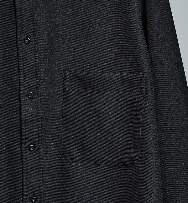 ABAHOUSE「バンドカラー シャツ ブルゾン」|シャツ・ブラウス|